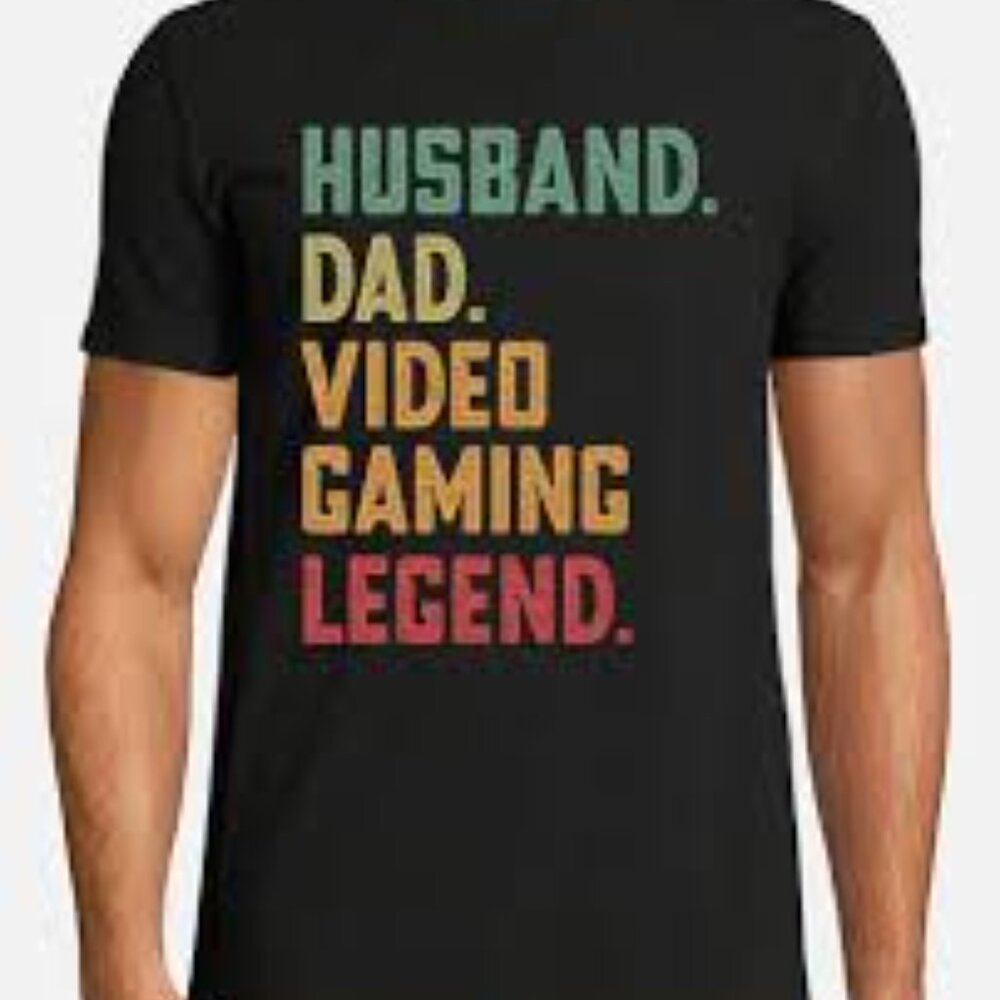 Dad Gamer Shirt, Husband Dad Gamer Legend Shirt Size 4XL